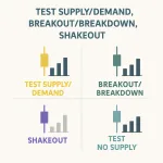 Bài 8: Test Supply/Demand, Breakout/Breakdown, Shakeout, Test No Supply