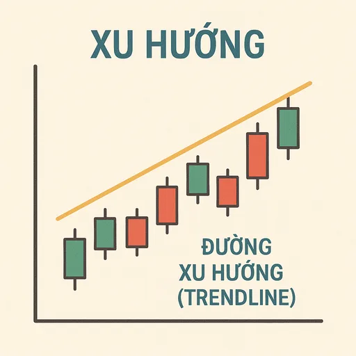 Bài 16: Xu hướng và đường xu hướng (Trendline)