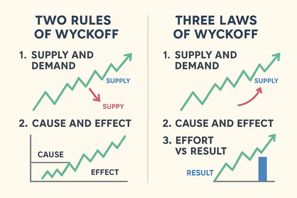 Bài 21: Hai quy tắc và ba quy luật của Wyckoff