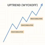Bài 33: Giai đoạn Uptrend theo Wyckoff (sự điều chỉnh và tích lũy lại)