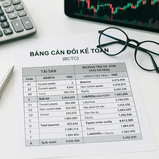 BÀI 2： BCTC – BẢNG CÂN ĐỐI KẾ TOÁN