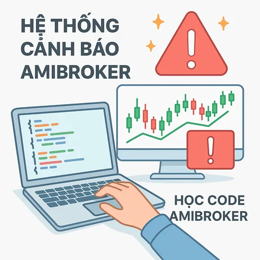 Bài 38: Alerts – Hệ thống cảnh báo Amibroker