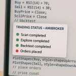 Bài 45: GFX Functions – Bảng trạng thái giao dịch Amibroker